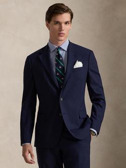 Polo Ralph Lauren Tailored Fit Wool Blend Suit Jacket, Bright Navy/Grey, Bright Navy/Grey