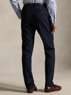 Ralph Lauren Woven Wool Blend Suit Trousers, Navy - view 2, Navy