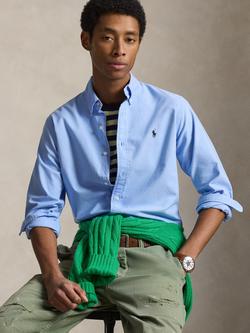 Ralph Lauren Custom Slim Fit Oxford Shirt, Austin Blue