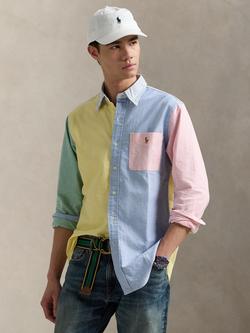 Ralph Lauren Colour Block Oxford Shirt, Multi, Multi