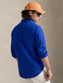 Ralph Lauren Cotton Oxford Shirt, Pacific Royal - view 2, Pacific Royal