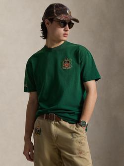 Ralph Lauren Classic Fit Crew Neck Embroidered T-Shirt, New Forest, New Forest
