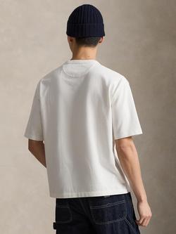 Ralph Lauren Knit Cotton T-Shirt, White - view 2, White