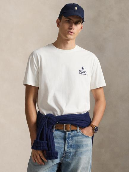 Polo Ralph Lauren Cotton Regular Fit Short Sleeve T-Shirt, Nevis, Nevis