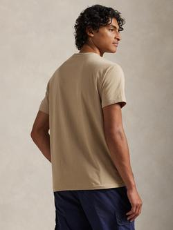 Polo Ralph Lauren Cotton Classic Fit Short Sleeve T-Shirt, Vintage Khaki - view 2, Vintage Khaki