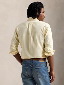 Ralph Lauren Sport Shirt, Yellow - view 2, Yellow Oxf/White