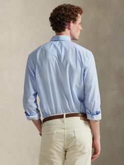 Ralph Lauren Woven Sport Shirt, Dress Blu Trcry Grid - view 2, Dress Blu Trcry Grid