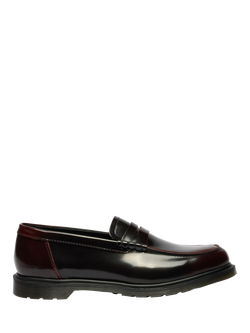 Dr. Martens Mayfare Leather Loafers, Cherry Red Arcadia, Cherry Red Arcadia