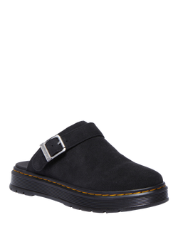 Dr. Martens Brookline Suede Mule Sandals, Black Bronx - view 2, Black Bronx