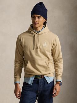 Polo Ralph Lauren Cotton Blend Hoodie, Vintage Khaki, Vintage Khaki