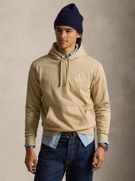 Polo Ralph Lauren Cotton Blend Hoodie, Vintage Khaki