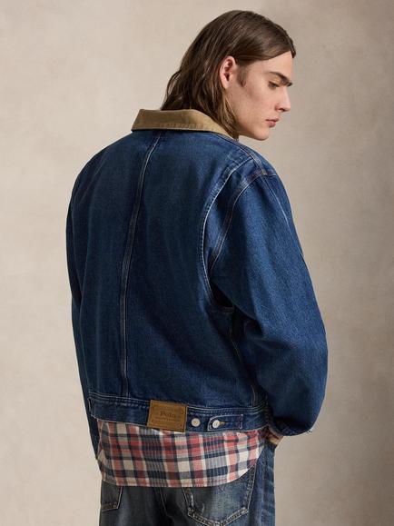 Polo Ralph Lauren Denim Bomber Jacket, Outpost - view 2, Outpost