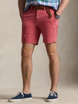 Ralph Lauren Bedford Cotton Blend Chino Shorts, Adirondack Berry