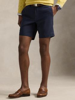 Ralph Lauren Bedford Cotton Blend Chino Shorts, Nautical Ink