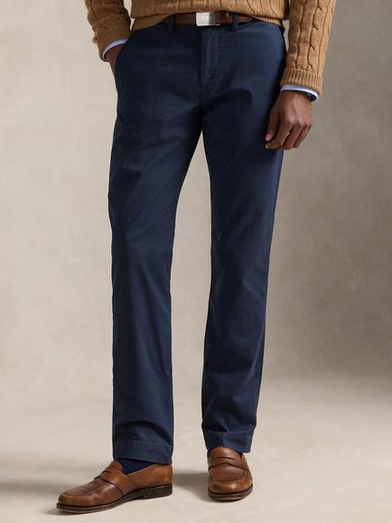 Ralph Lauren Bedford Cotton Blend Trousers, Nautical Ink, Nautical Ink