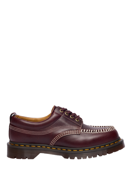 Dr. Martens Lowell Leather Boat Shoes, Cherry Red, Cherry Red