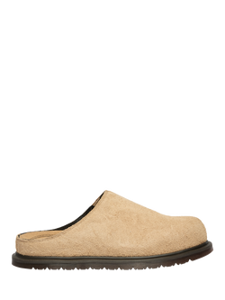 Dr. Martens San Suede Mule Sandals, Tan, Tan
