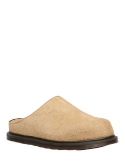 Dr. Martens San Suede Mule Sandals, Tan - view 2, Tan
