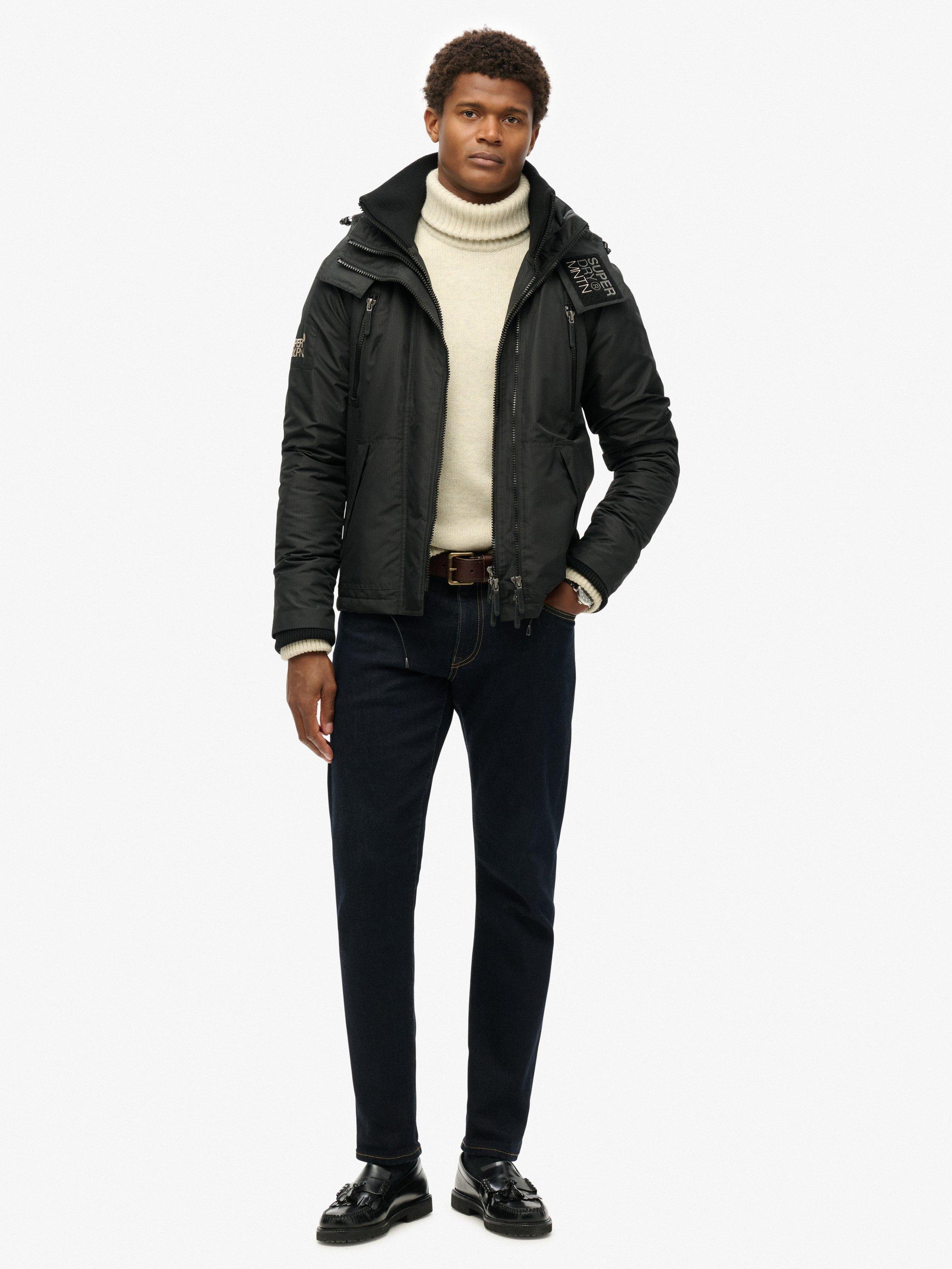 Product image 4 of 6, which shows Superdry Mountain Windbreaker Jacket, Black, XXL