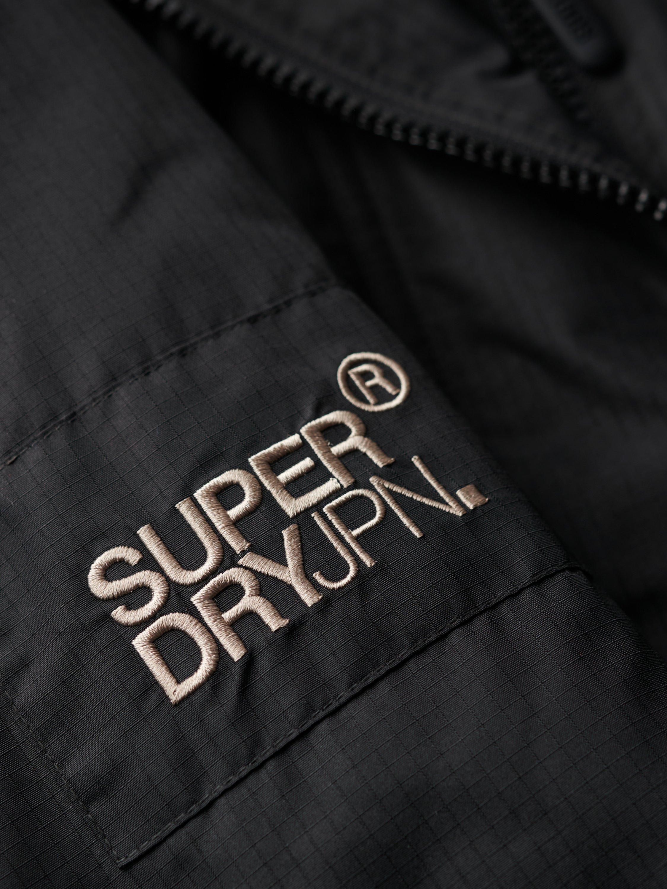 Product image 6 of 6, which shows Superdry Mountain Windbreaker Jacket, Black, XXL