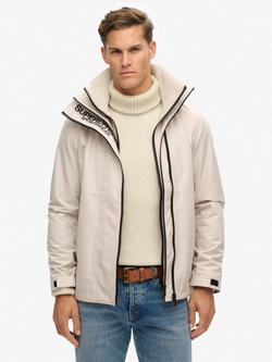 Superdry Hooded Yachter SD Windbreaker Jacket, Chateau Gray, Chateau Gray