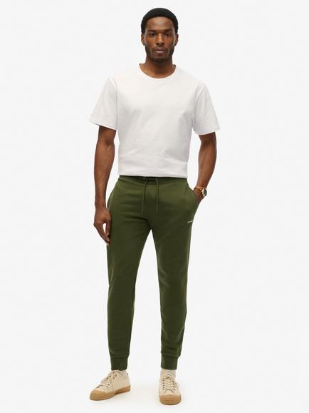 Superdry Plain Cotton Blend Joggers, Army Green, Army Green