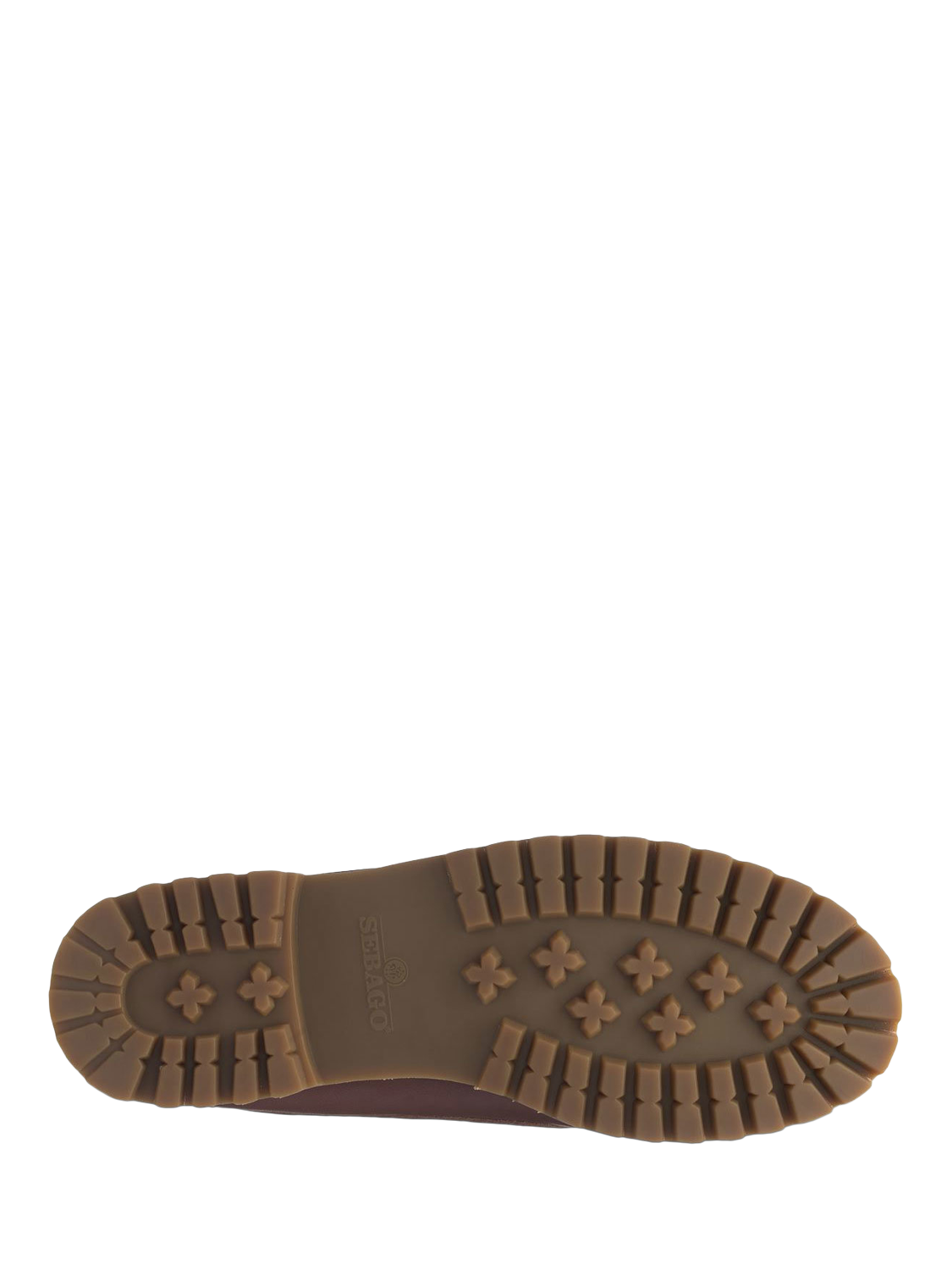 Product image 5 of 5, which shows Sebago Askook Lug Taos Leather Boat Shoes, Brown Brunette, 7.5