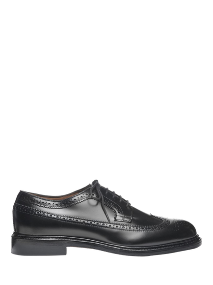 Sebago Everett Gyw Leather Brogues, Black