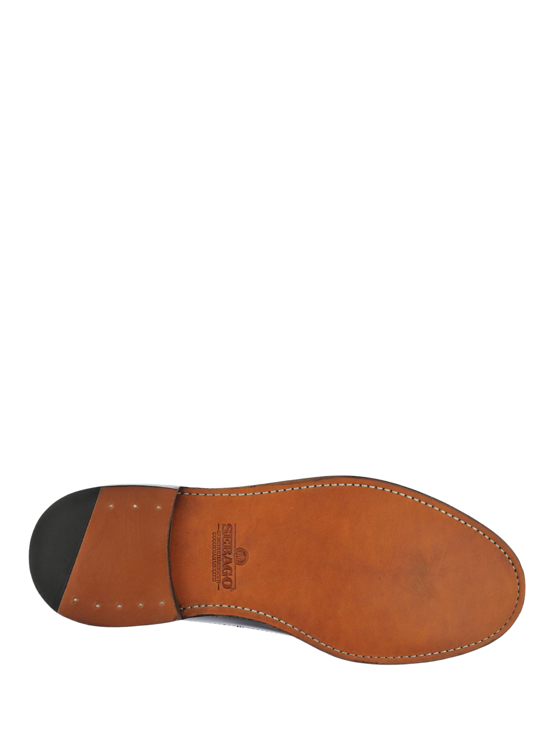 Product image 5 of 5, which shows Sebago Everett Gyw Leather Brogues, Brown Burgundy, 8