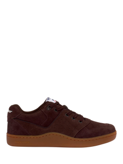 Sebago Hurricane Lace Up Suede Trainers, Chocolate Brown, Chocolate Brown