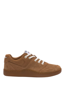 Sebago Hurricane Lace Up Suede Trainers, Brown Cognac, Brown Cognac