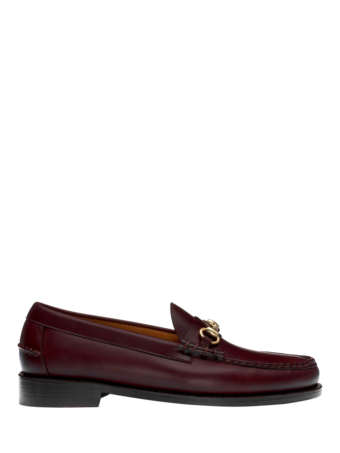 Product image 1 of 5, which shows Sebago Joe Modena Leather Loafers, Dark Brown, 7