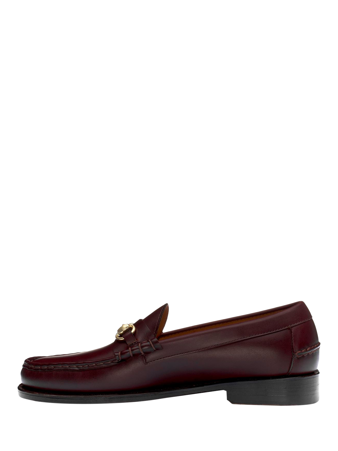 Product image 2 of 5, which shows Sebago Joe Modena Leather Loafers, Dark Brown, 7