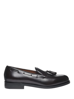 Sebago Medford Gyw Leather Tassel Loafers, Brown Burgundy, Brown Burgundy