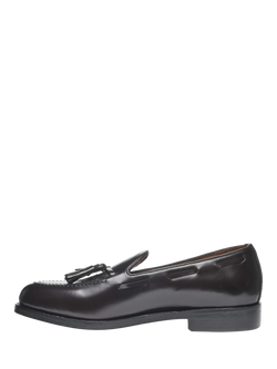 Sebago Medford Gyw Leather Tassel Loafers, Brown Burgundy - view 2, Brown Burgundy