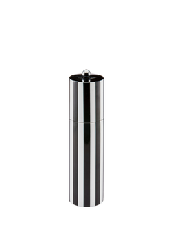 Addison Ross Striped Salt/Pepper Mill, Black