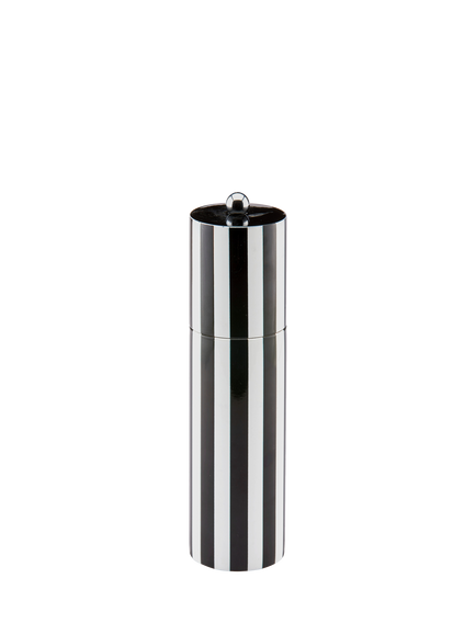 Addison Ross Striped Salt/Pepper Mill, Black