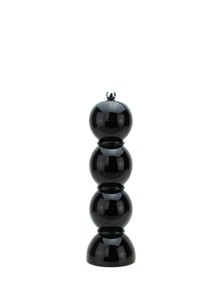 Addison Ross Bobbin Salt/Pepper Mill, H24cm, Black