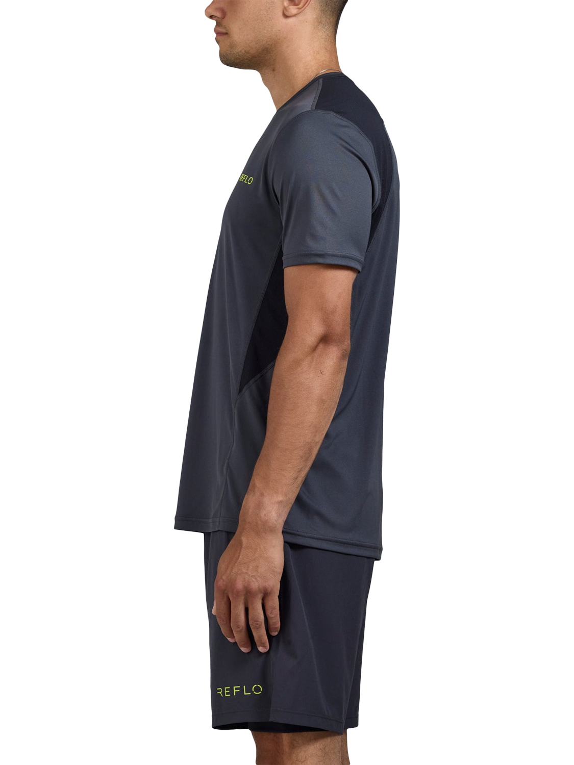 Product image 2 of 6, which shows REFLO Lomond Training T-Shirt, Stone Grey, XL