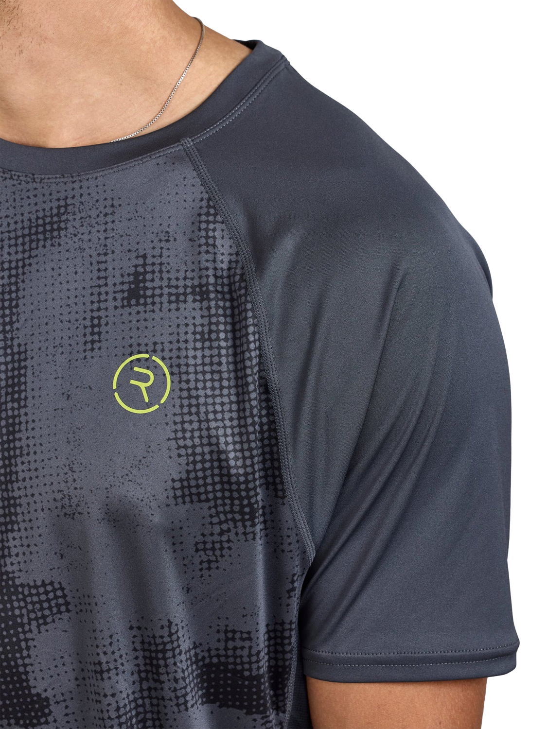 Product image 4 of 6, which shows REFLO Lomond Training T-Shirt, Stone Grey, XL