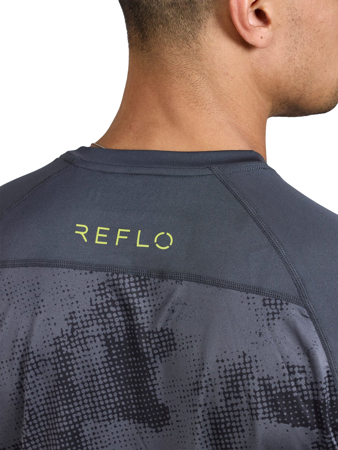 Product image 5 of 6, which shows REFLO Lomond Training T-Shirt, Stone Grey, XL