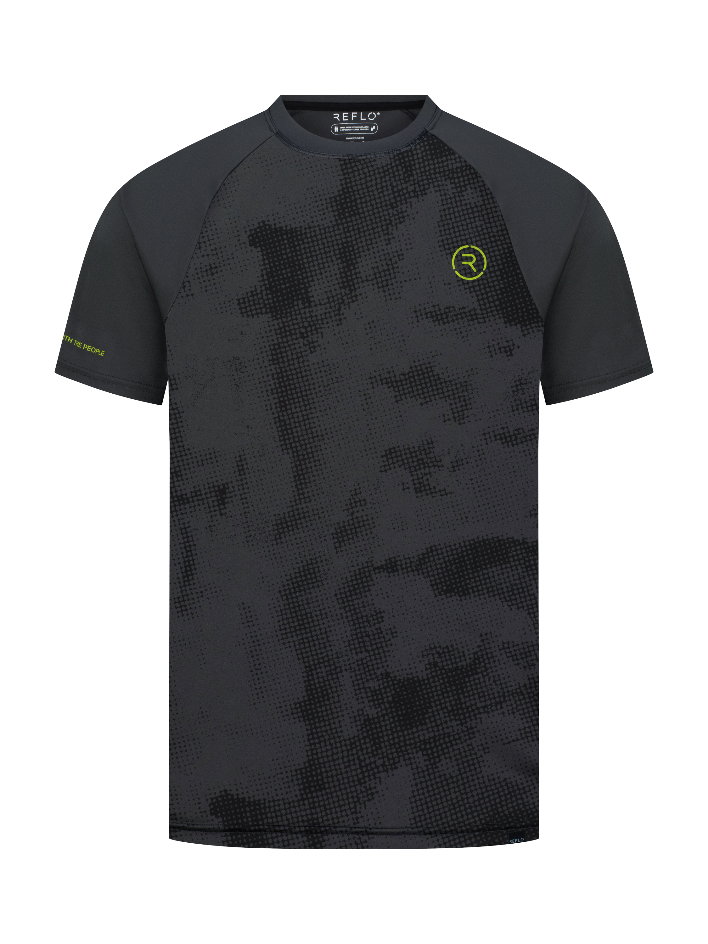 Product image 6 of 6, which shows REFLO Lomond Training T-Shirt, Stone Grey, XL