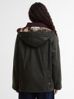 Barbour Paul Smith Bedale Wax Jacket, Olive/Anct/Wintrbry - view 2, Olive/Anct/Wintrbry