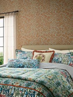 Morris & Co. Cornflower Duvet Cover Set, Multi - view 2, Multi