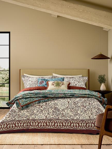 Morris & Co. Chamomile Duvet Cover Set, Multi, Multi