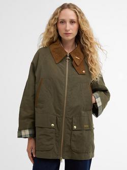 Barbour Icons Bedale Showerproof Jacket, Ivy Green/Ancient, Ivy Green/Ancient