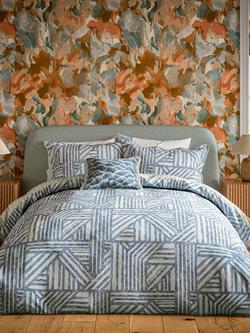 Harlequin Crater Duvet Cover Set, Sapphire