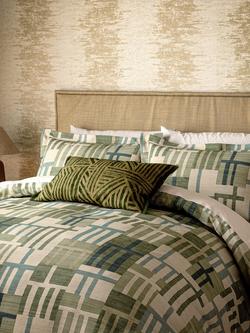 Harlequin Monolith Duvet Cover Set - view 2, Jade