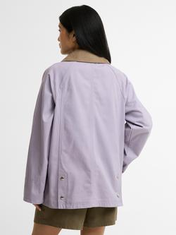 Barbour Icons Modern Beadnell Barn Jacket - view 2, Heather/Timberwolf