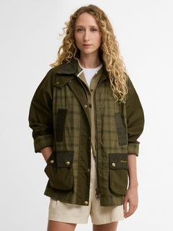 Barbour Icons Modern Beadnell Tartan Jacket, Green Multi, Green Multi